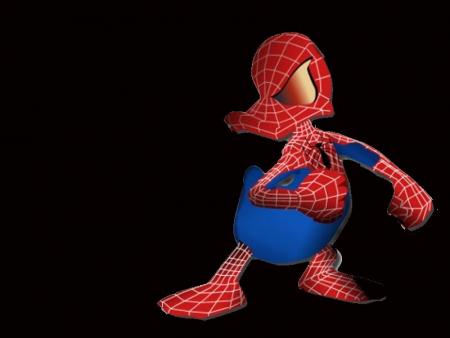 It is Spiderduck