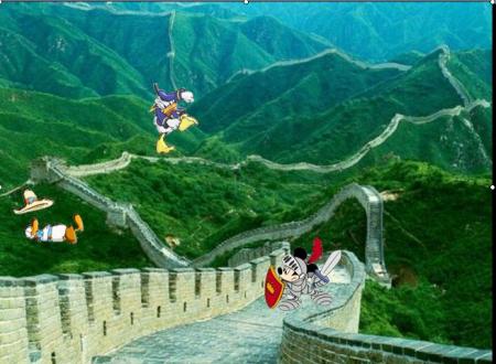 Mikey declared the war on Donald